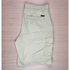 Columbia Omni Shade Brownsmead II Mens 36x10 Tan Cargo Short‎ Cotton